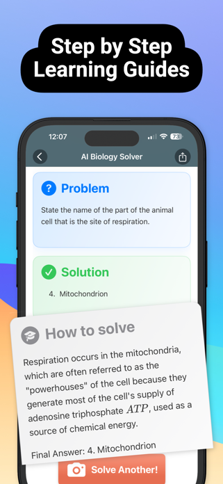 SnapBio Biology Solver Screenshot 4 of 5