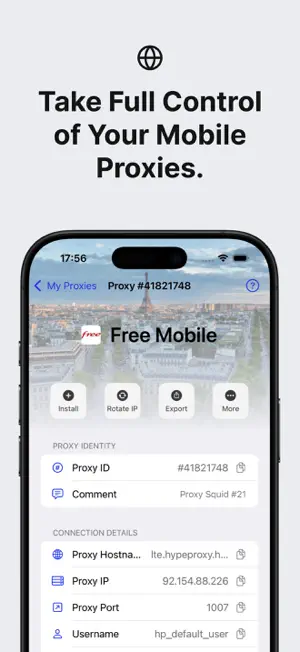 HypeProxy: Mobile Proxies (4G) screenshot 2