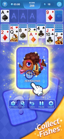 Solitaire 3D Fish Screenshot 2 of 7