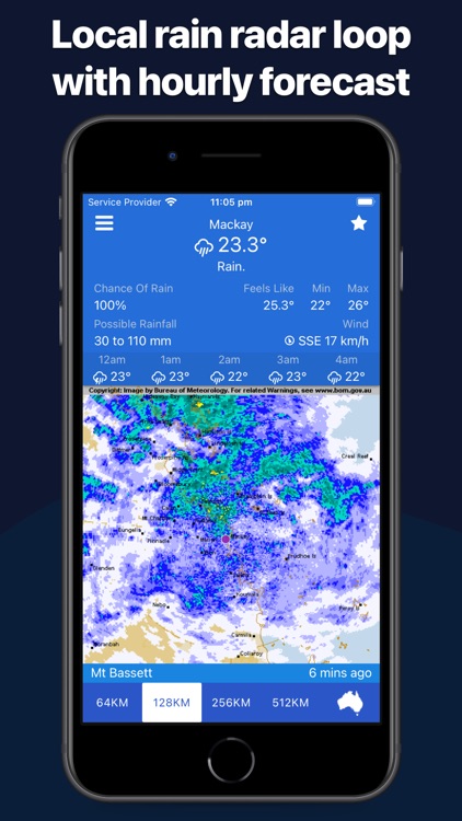 AUS Rain Radar - Live Weather