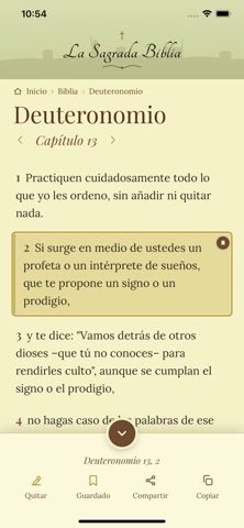 La Sagrada Biblia screenshot