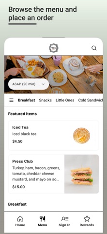 Press Cafe Screenshot 3 of 6