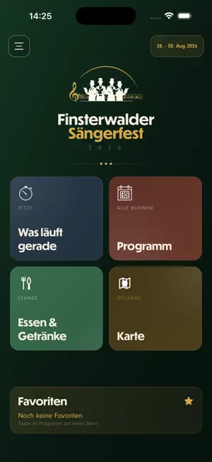 Sängerfest Finsterwalde screenshot 1
