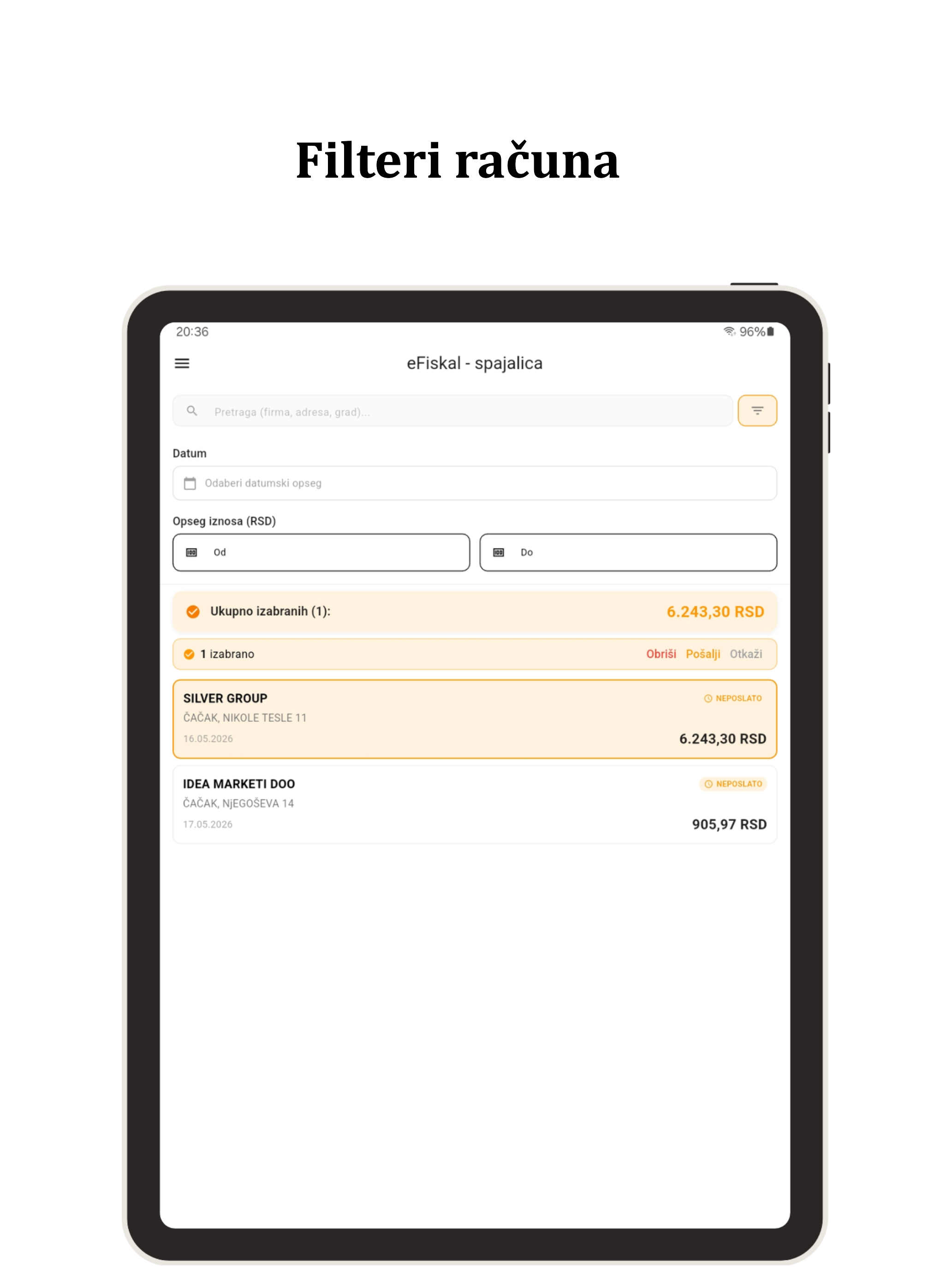 eFiskal - spajalica screenshot 9
