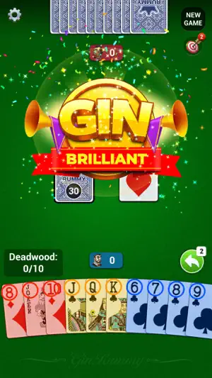 Gin Rummy : Classic Card screenshot 2