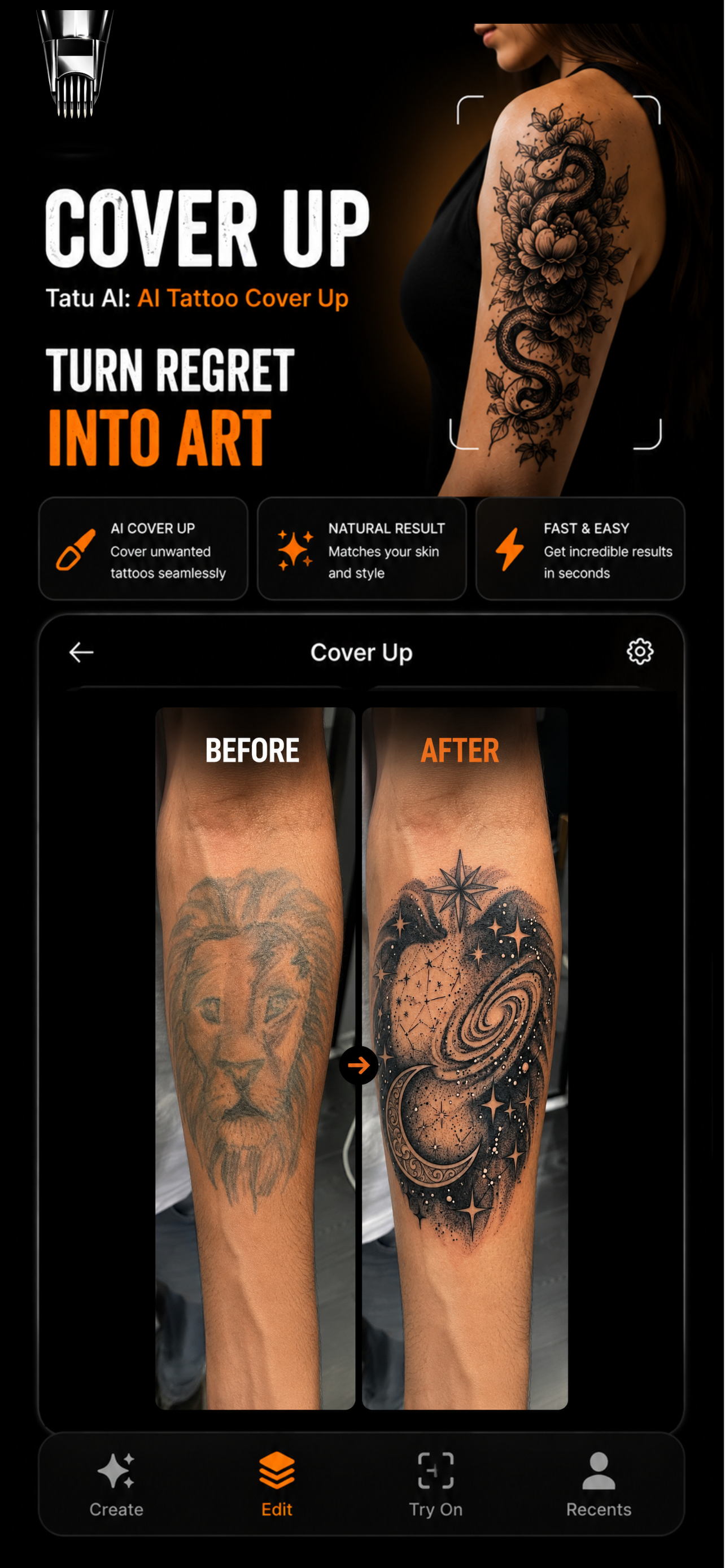 Tatu AI: AI Tattoo Design screenshot 4