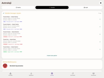 Mudita: Astrology & Horoscope iPad screenshot 2