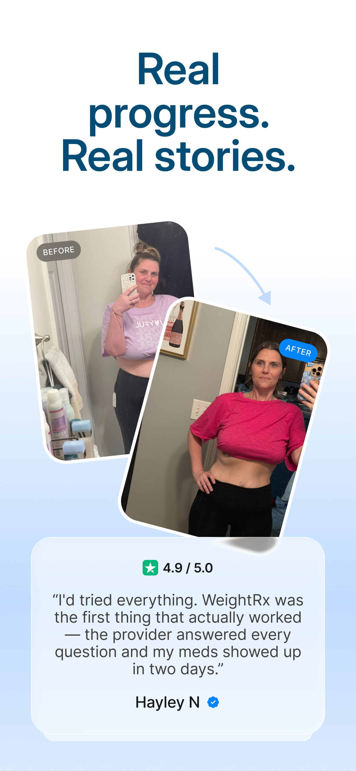 WeightRx screenshot 2