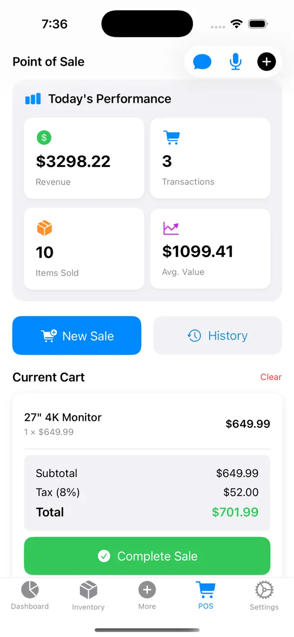 Screenshot #3 pour Inventory & Sales Manager