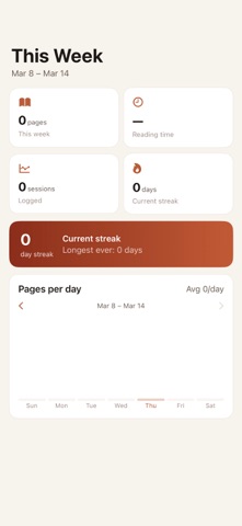 Pagecount: Book Reading Log screenshot