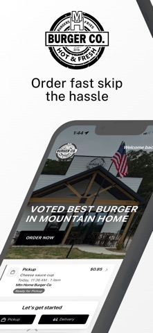 MTN. Home Burger Co. iPhone screenshot
