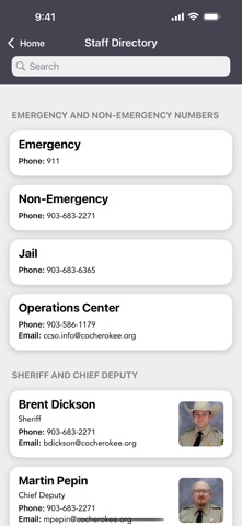 Cherokee County Sheriff TX Screenshot 2 of 3