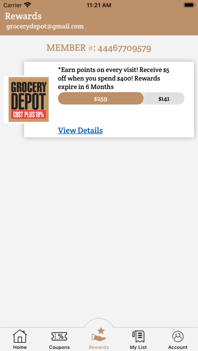 Grocery Depot MS Screenshot