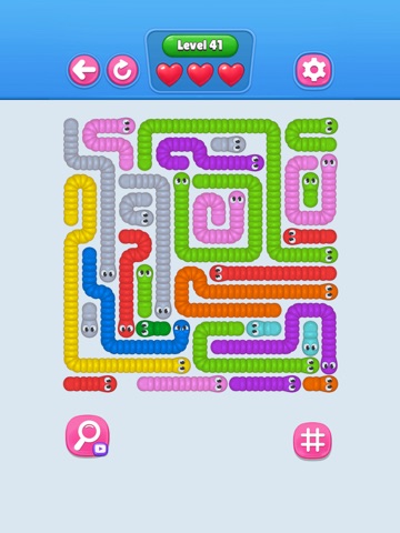 Gummy Worms Escape : Puzzle iPad screenshot