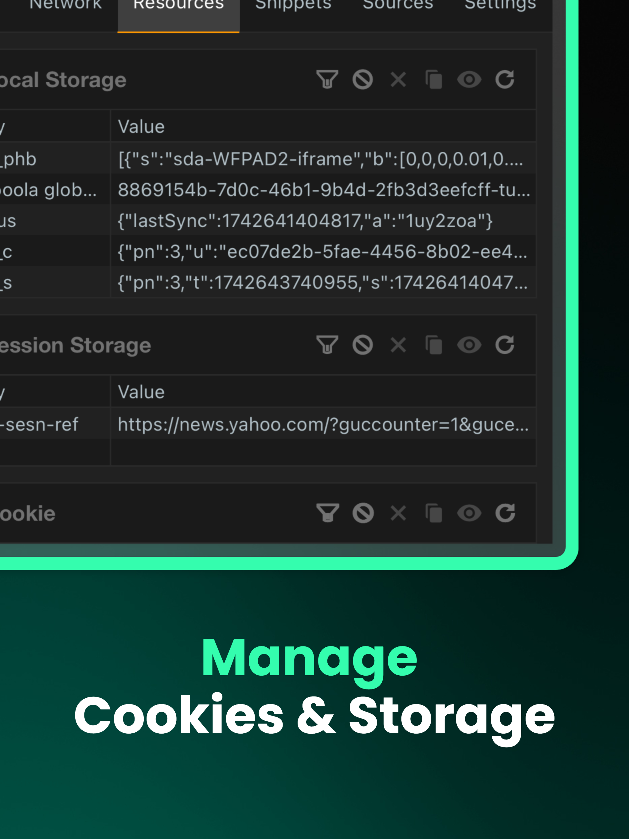 Web Inspector & Dev Tools