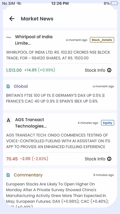 Touch 2.0 Screenshot