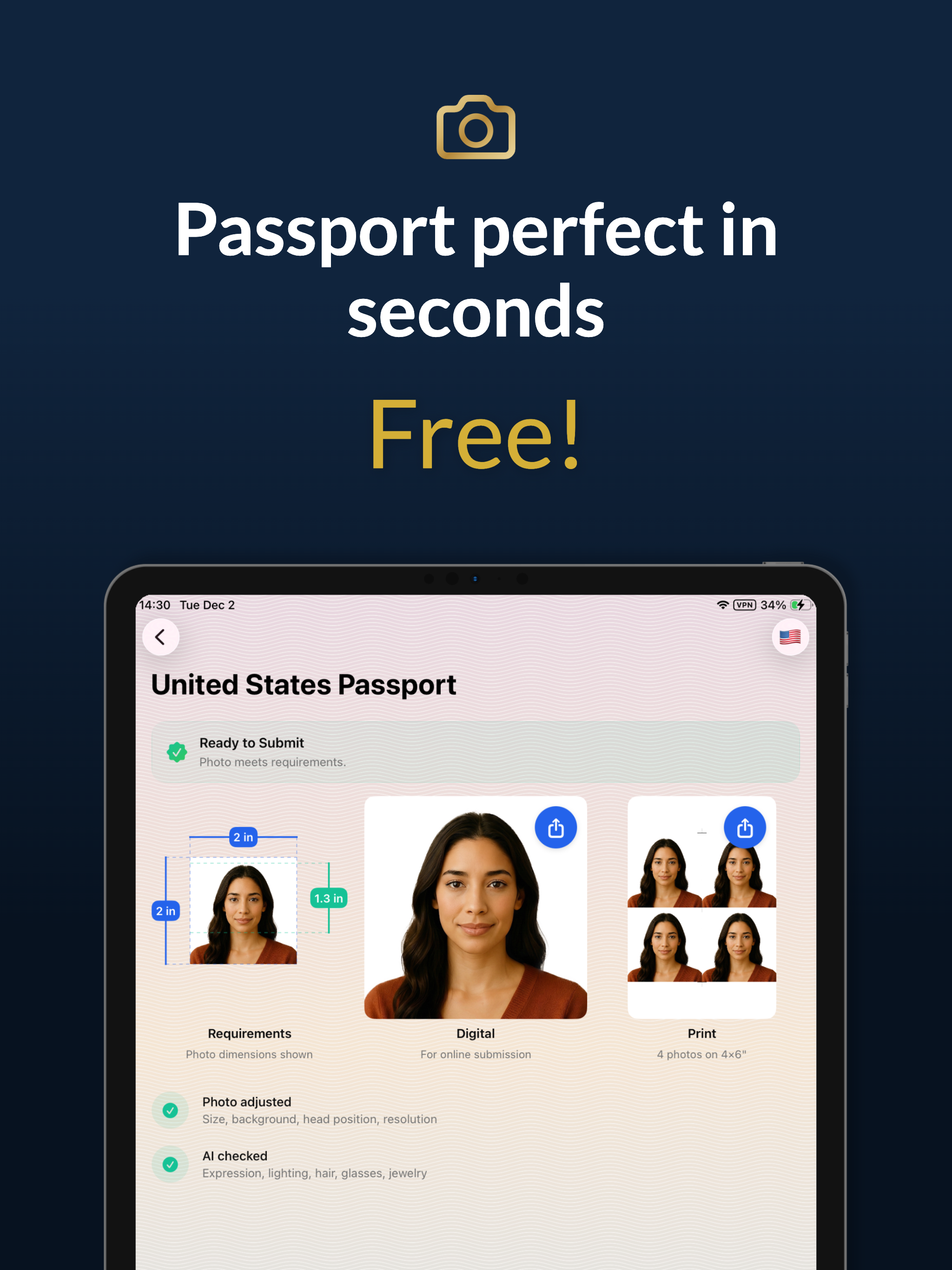 Passport Photo Maker & Booth