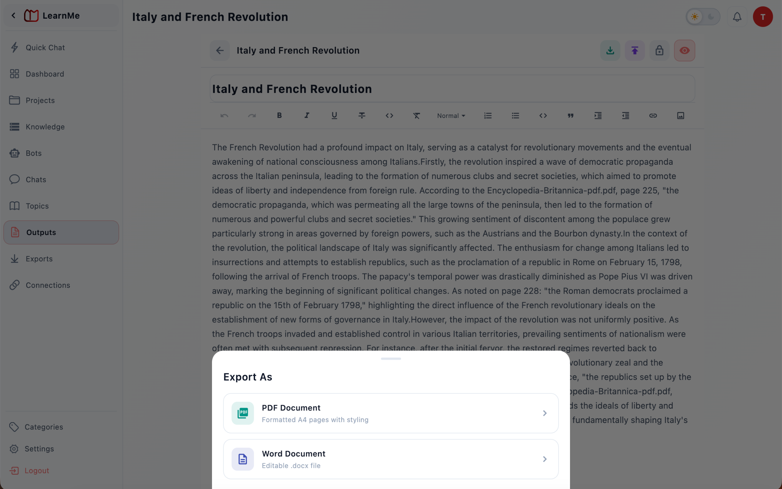 Learn-Me AI screenshot 14