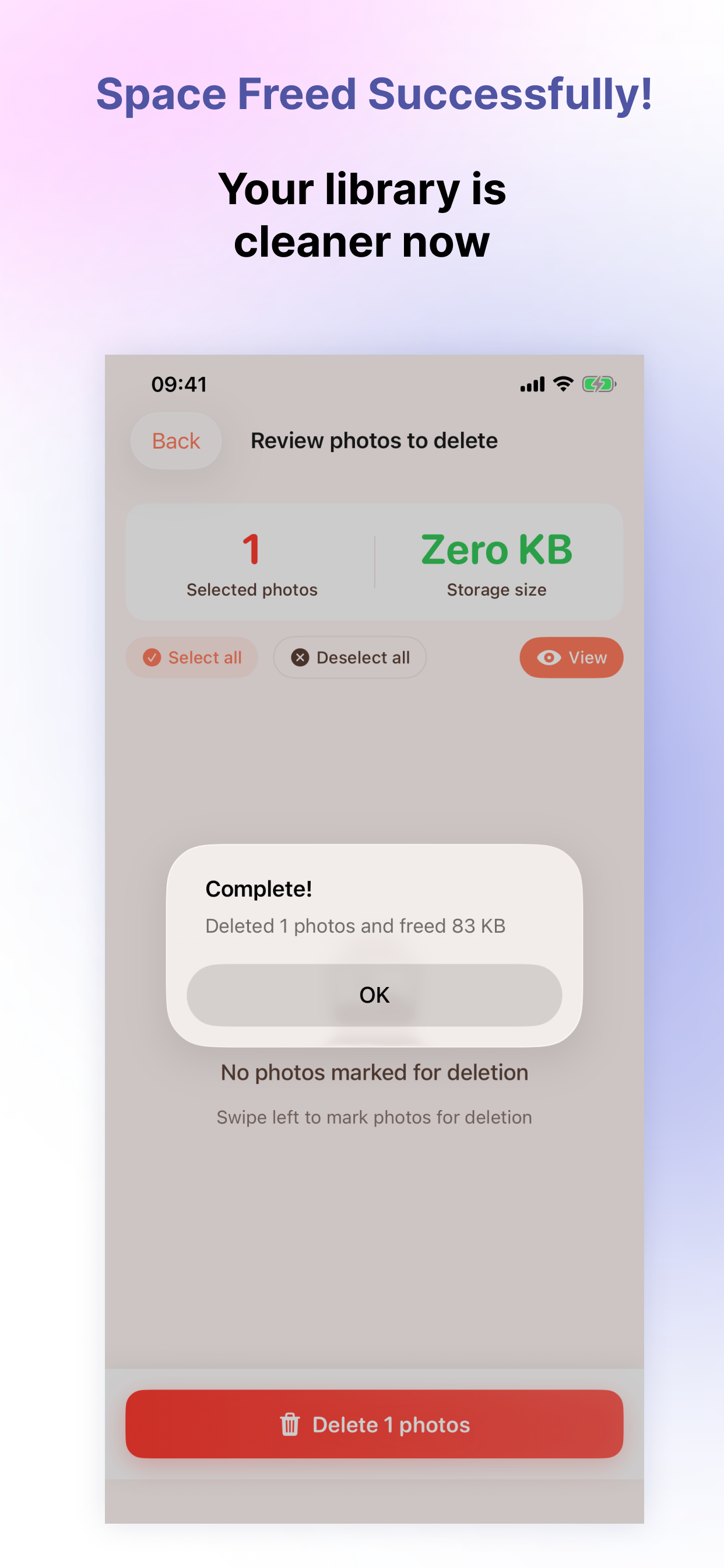 Photo Cleaner - Space Saver screenshot 6