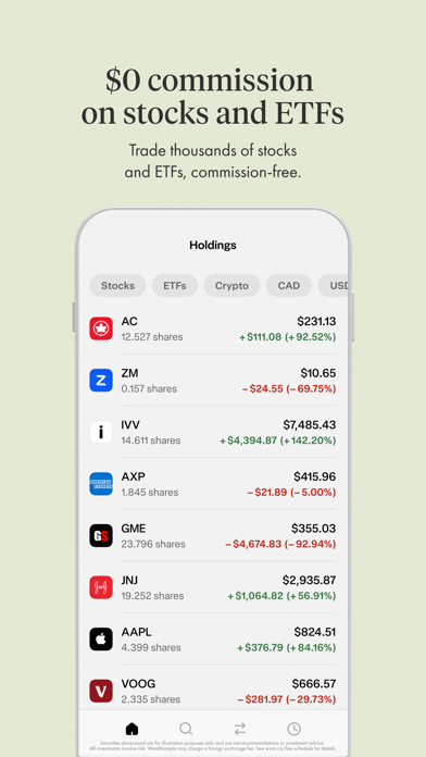 Wealthsimple screenshot 2