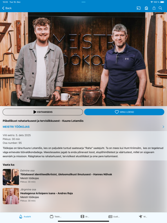 Screenshot #5 pour Taevas TV7