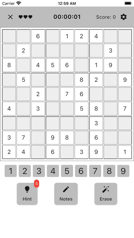 #8. Sudoku Relax Time (iOS) Podle: Tien Le