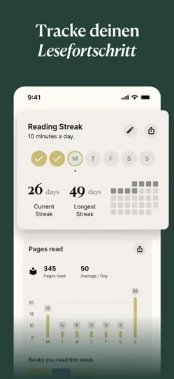 Screenshot von Bookie - Tracke Deine Bücher auf dem iPhone 3