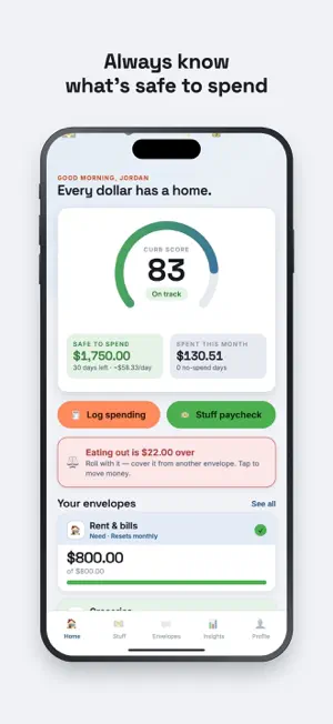 CashCurb - Cash Stuffing App screenshot 1