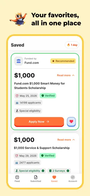 ScholarshipOwl screenshot 3