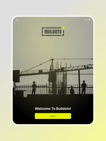 Buildots iPad screenshot