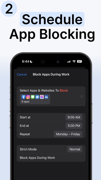 Refocus: App & Website Blocker Screenshot