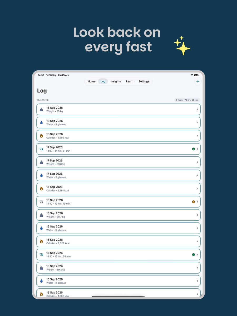 FastSloth: Fasting Tracker screenshot 12