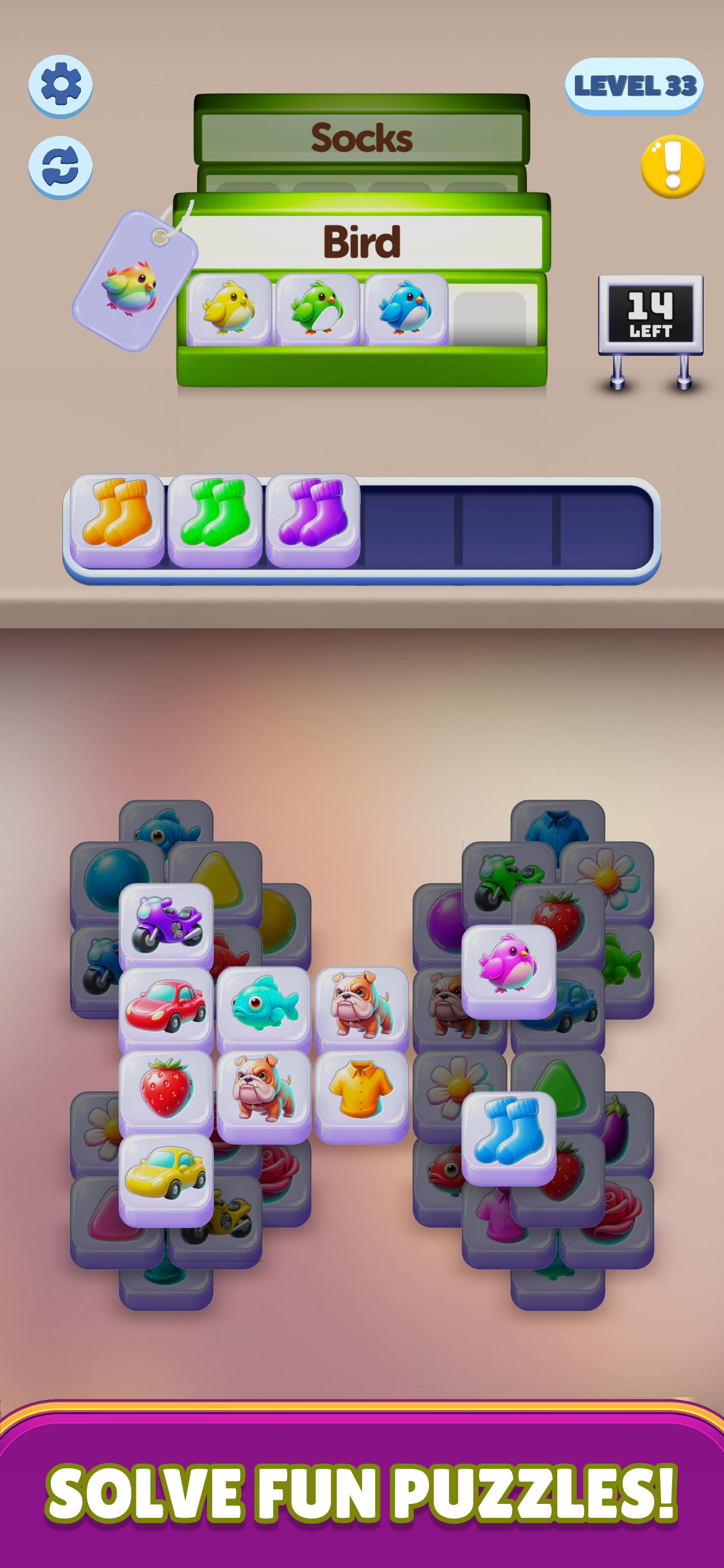 Topic Tile Sort