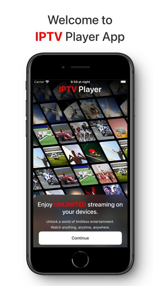 #1. IPTV Player App (iOS) Podle: Phanith Ny