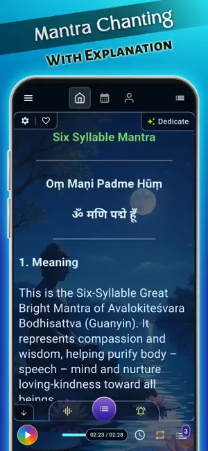 Buddha Mantra: Buddhist Focus screenshot 1
