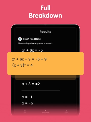 Math AI: Scientific Calculator iPad screenshot