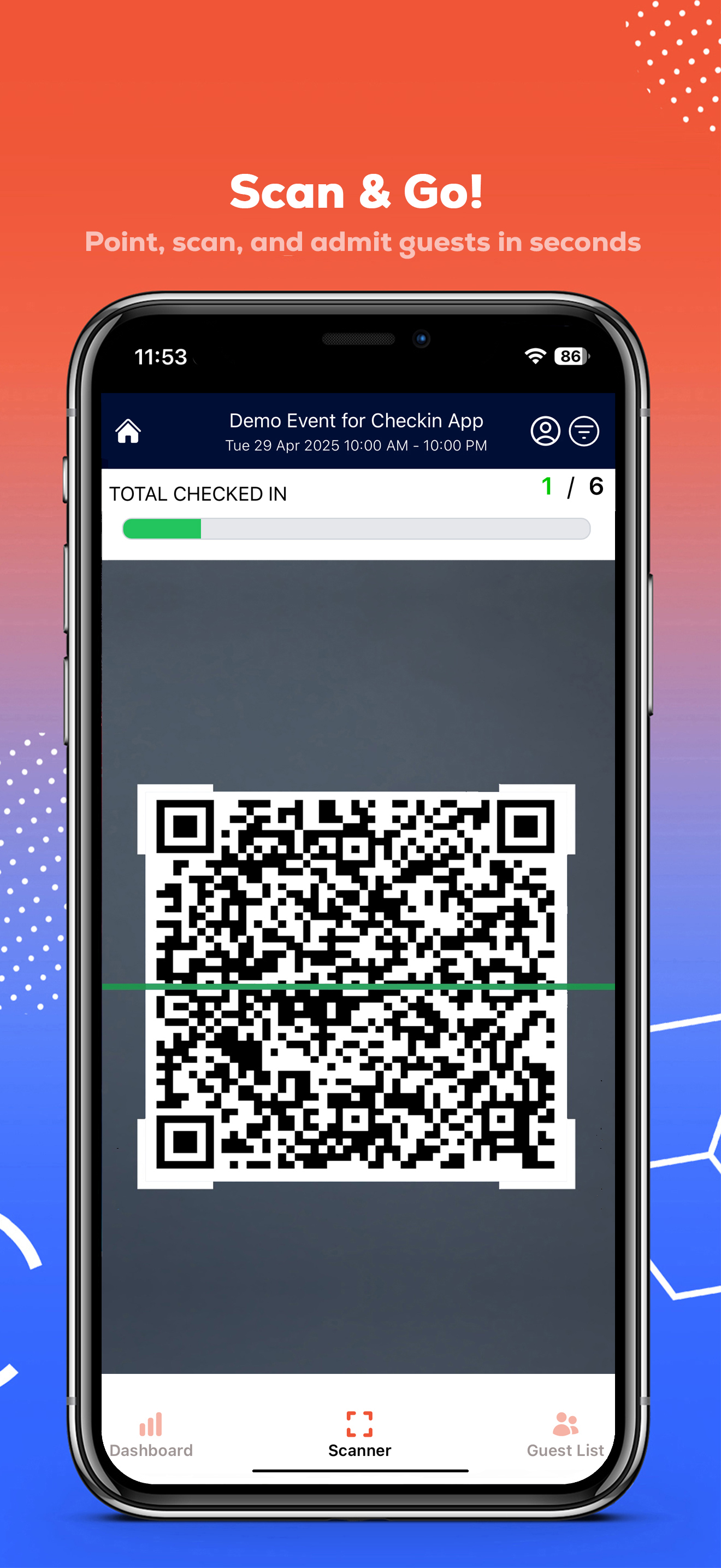 TicketKart Check-In screenshot 4