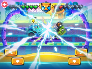 Monster Truck Games: Kids Race iPad screenshot