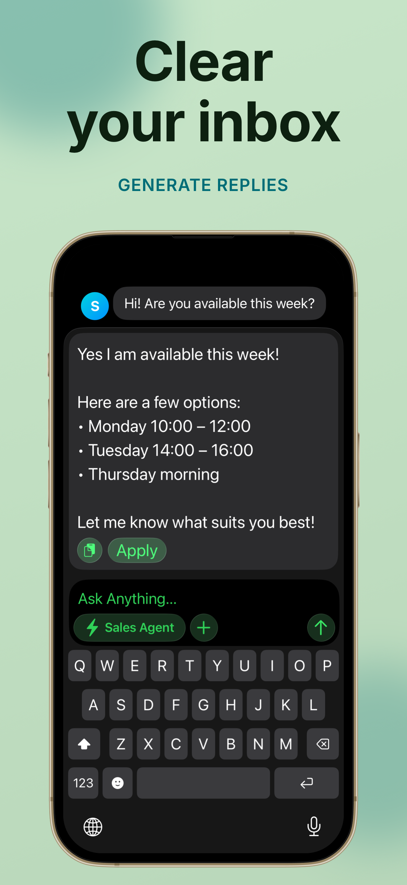 AI Writer Keyboard - ChatWrite