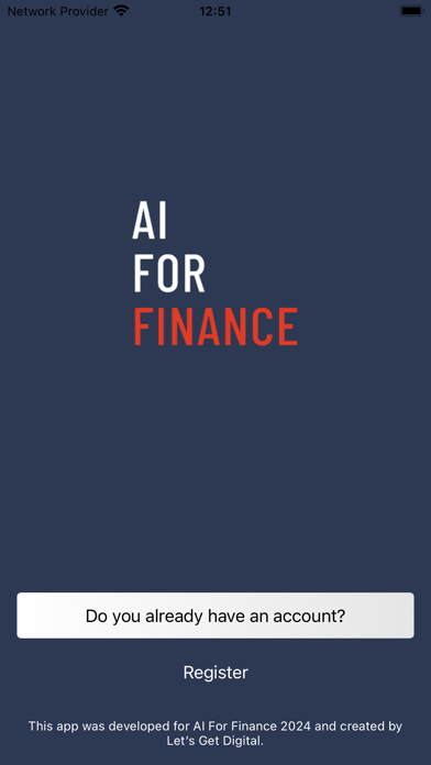 AI For Finance Screenshot