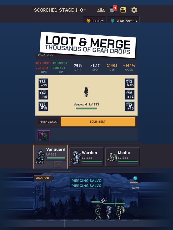 Ironvoid: Pixel Idle RPG screenshot 7