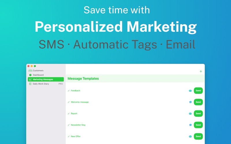 Customer Management PRO: CRM iPhone screenshot