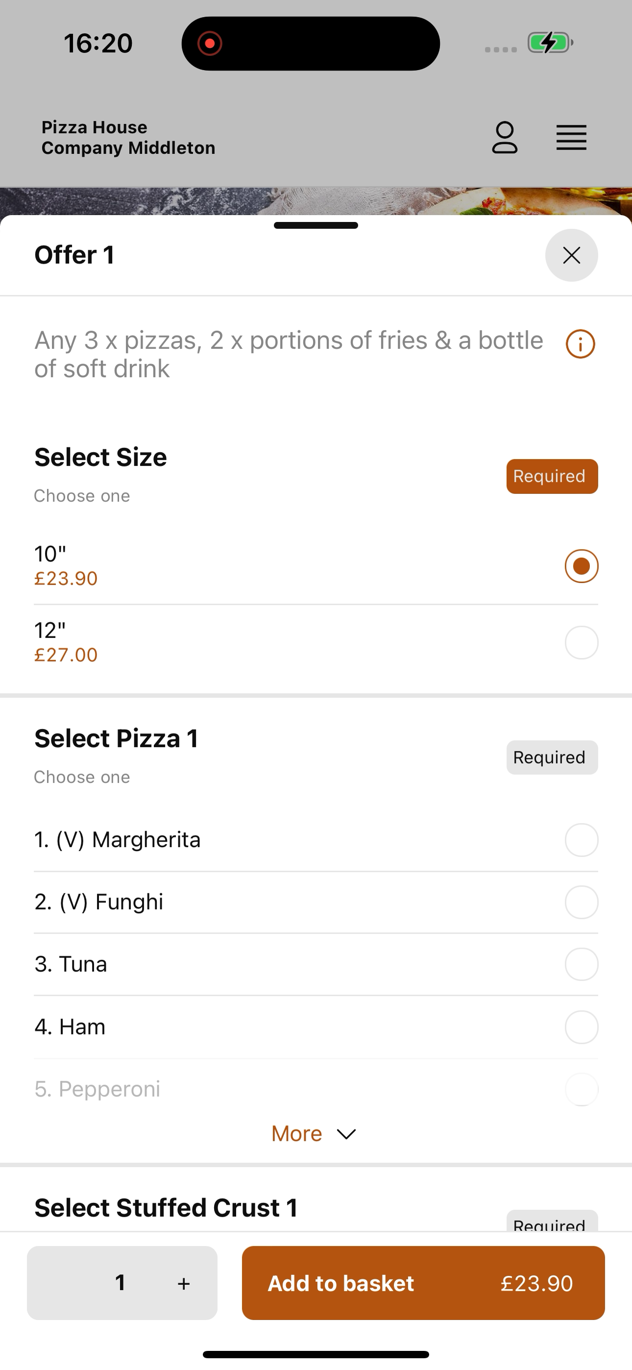 Pizza House Company Middleton