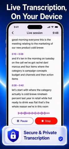 Transcribe Hive: AI Note Taker screenshot