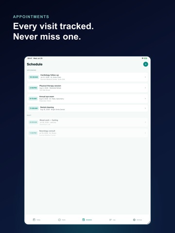 Caregiver Planner: Elder Care iPad screenshot