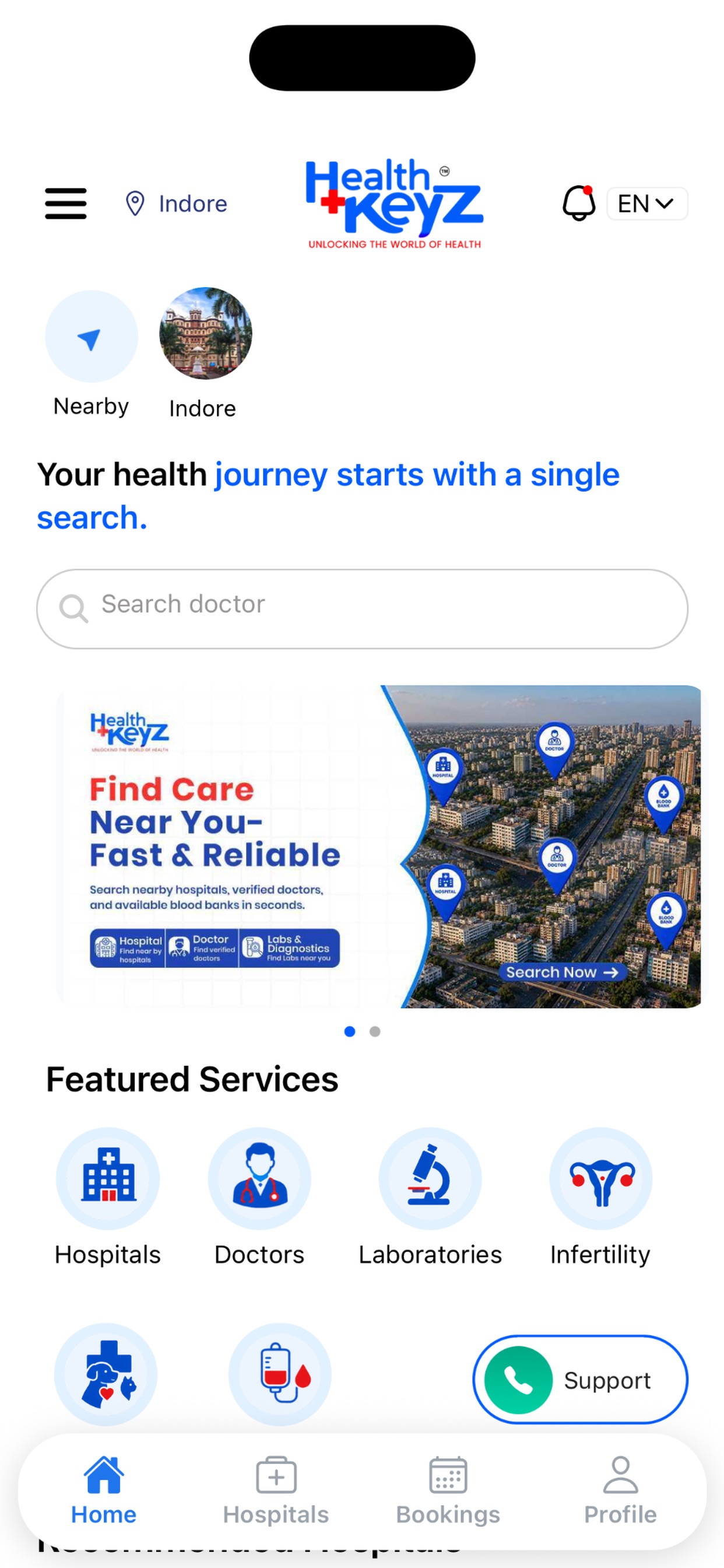 Screenshot 1 of HealthKeyz