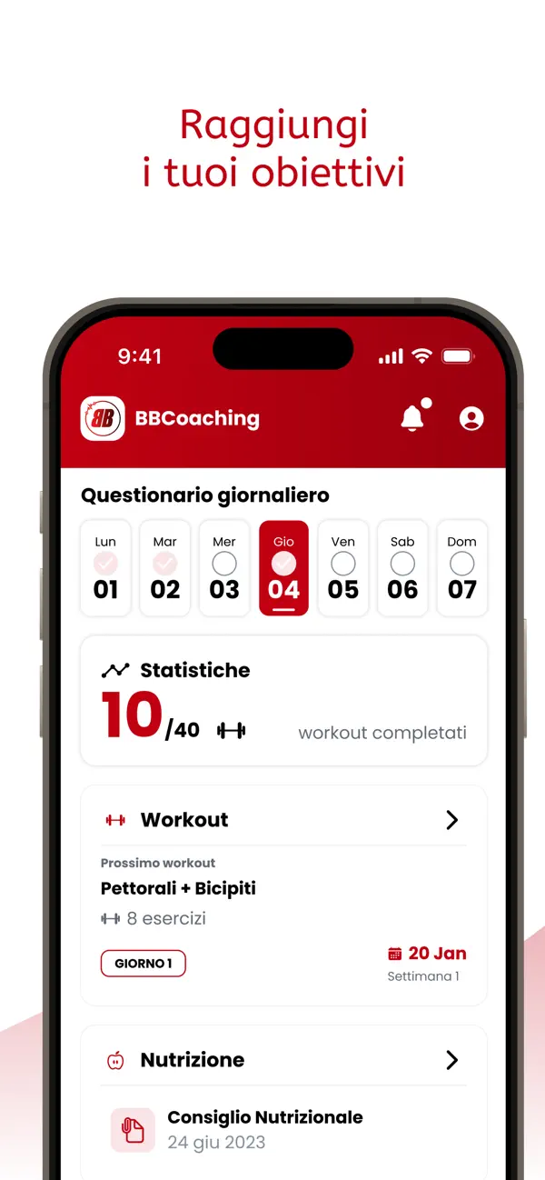 Screenshot #1 pour BBCoaching