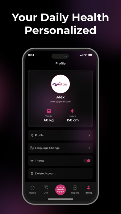 WellTra.AI: Health Tracker App iPhone screenshot 6 - Health & Fitness app