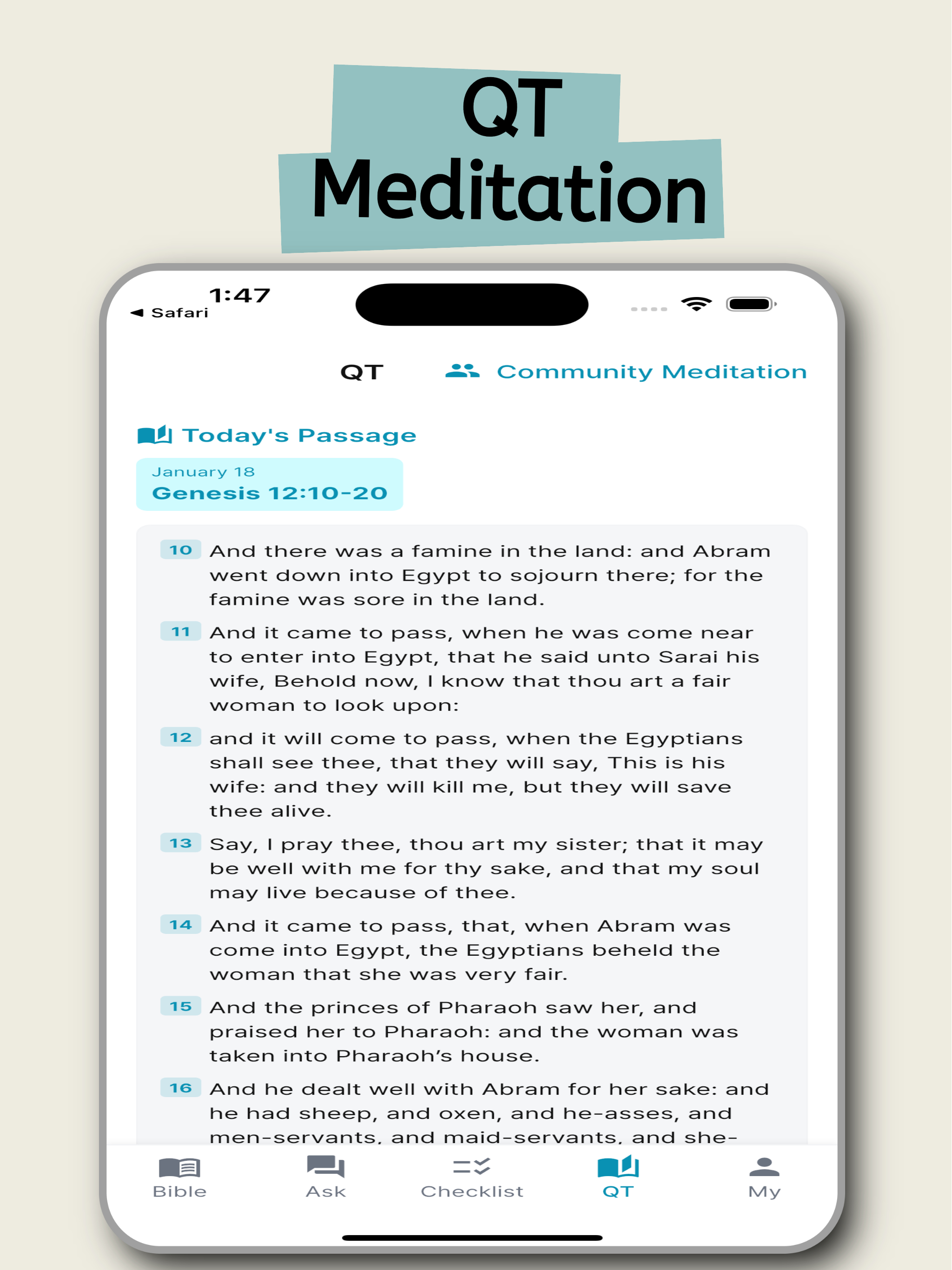 ChatBible: Read & Ask