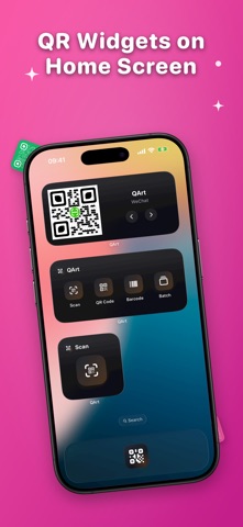 QArt-QR Code Generator & Scan iPhone screenshot